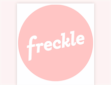 Tablet Screenshot of frecklebrooklyn.com